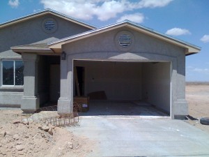 Our unfinished house