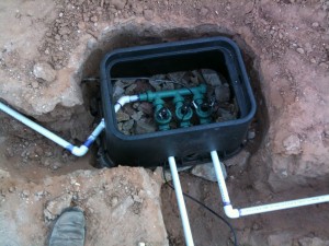 Valve box for Sprinkler system